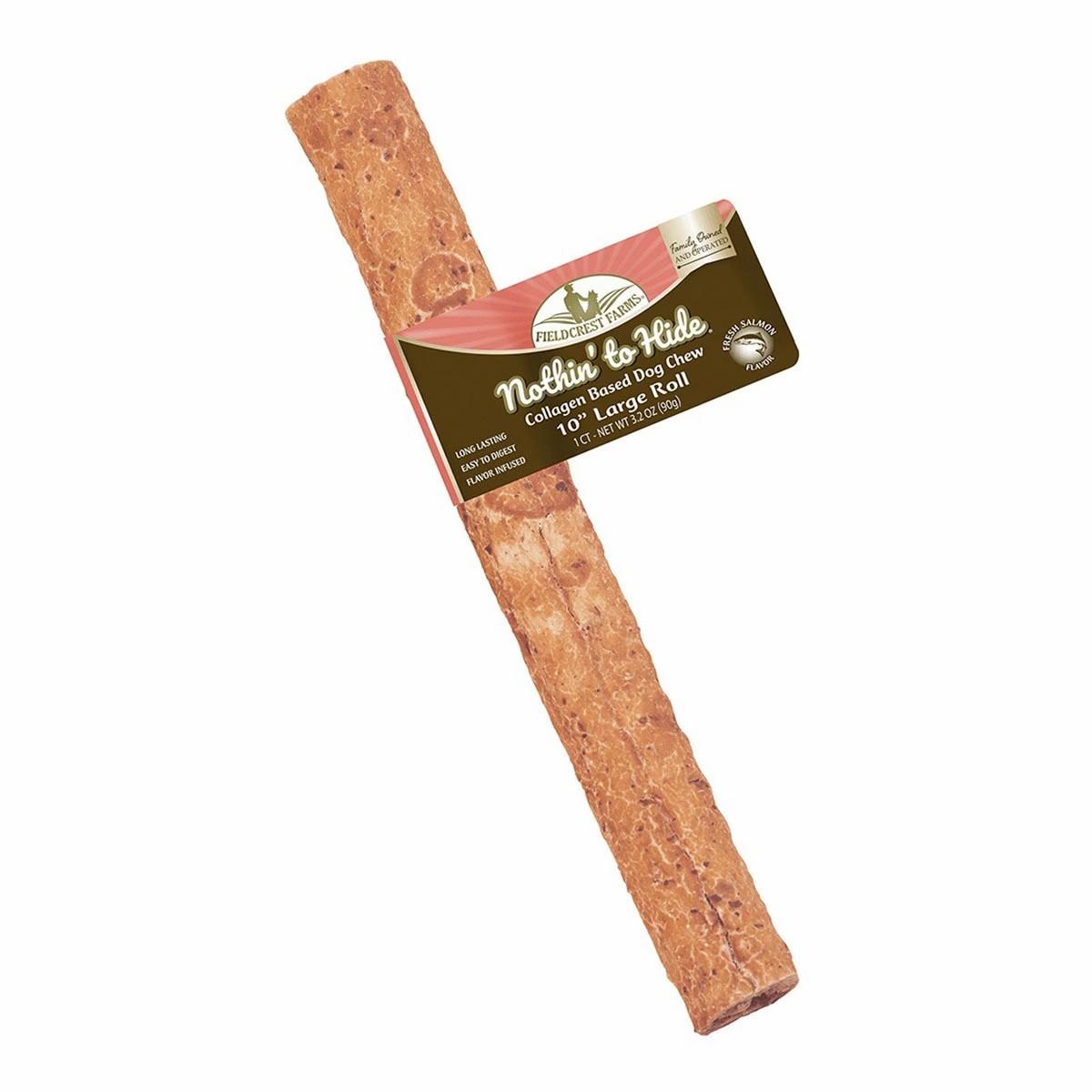 10″ Samon Roll Dog Chew Dog Treats