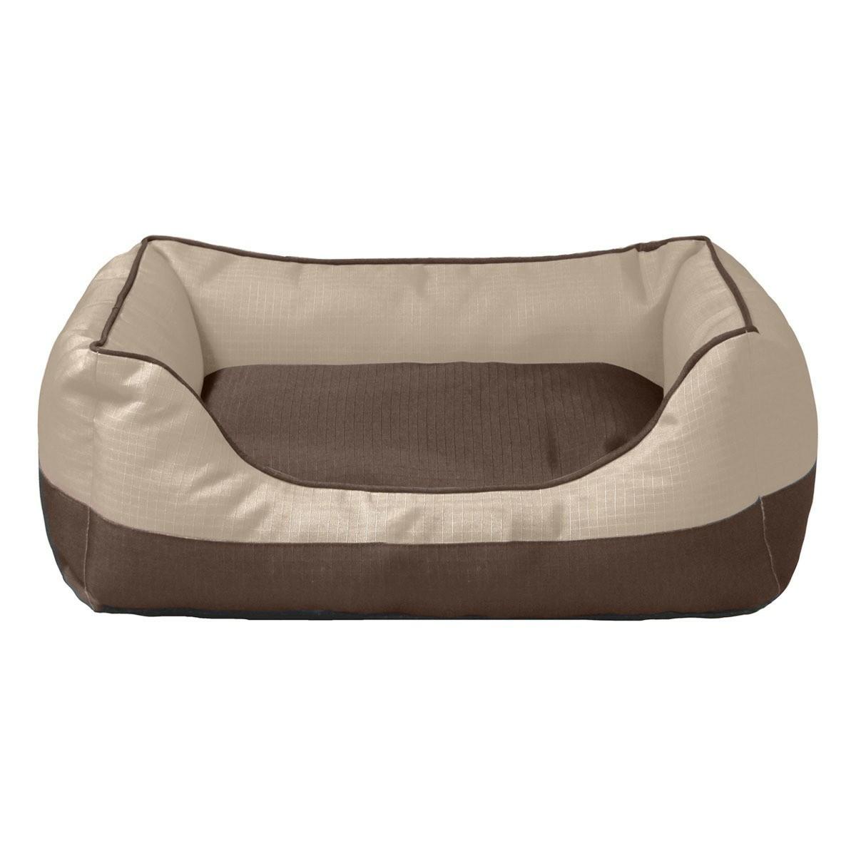 2 Tone Plush Dog Bed Pet Supplies