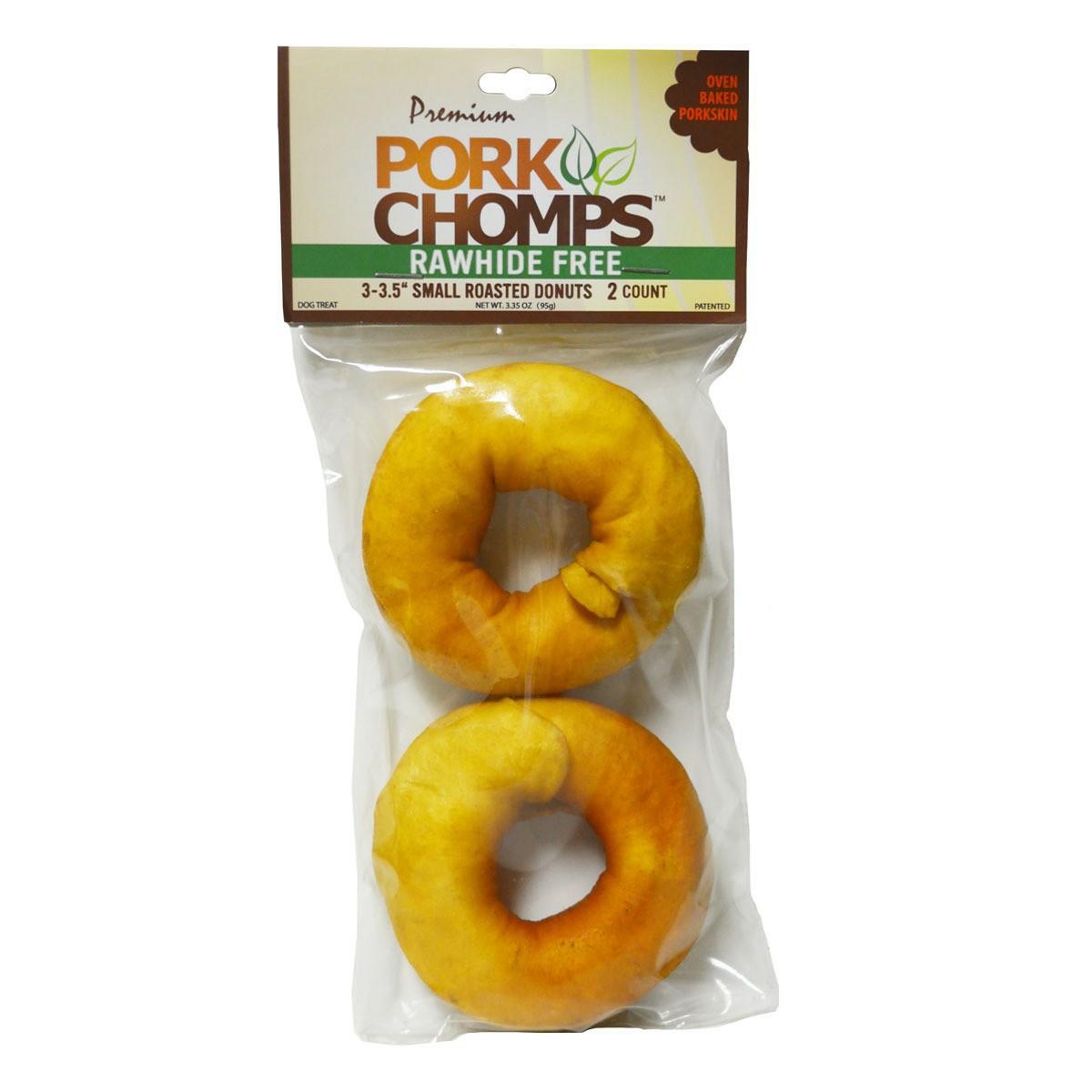 3-Inch Roasted Donut Dog Treats 2 Pack Dog Treats