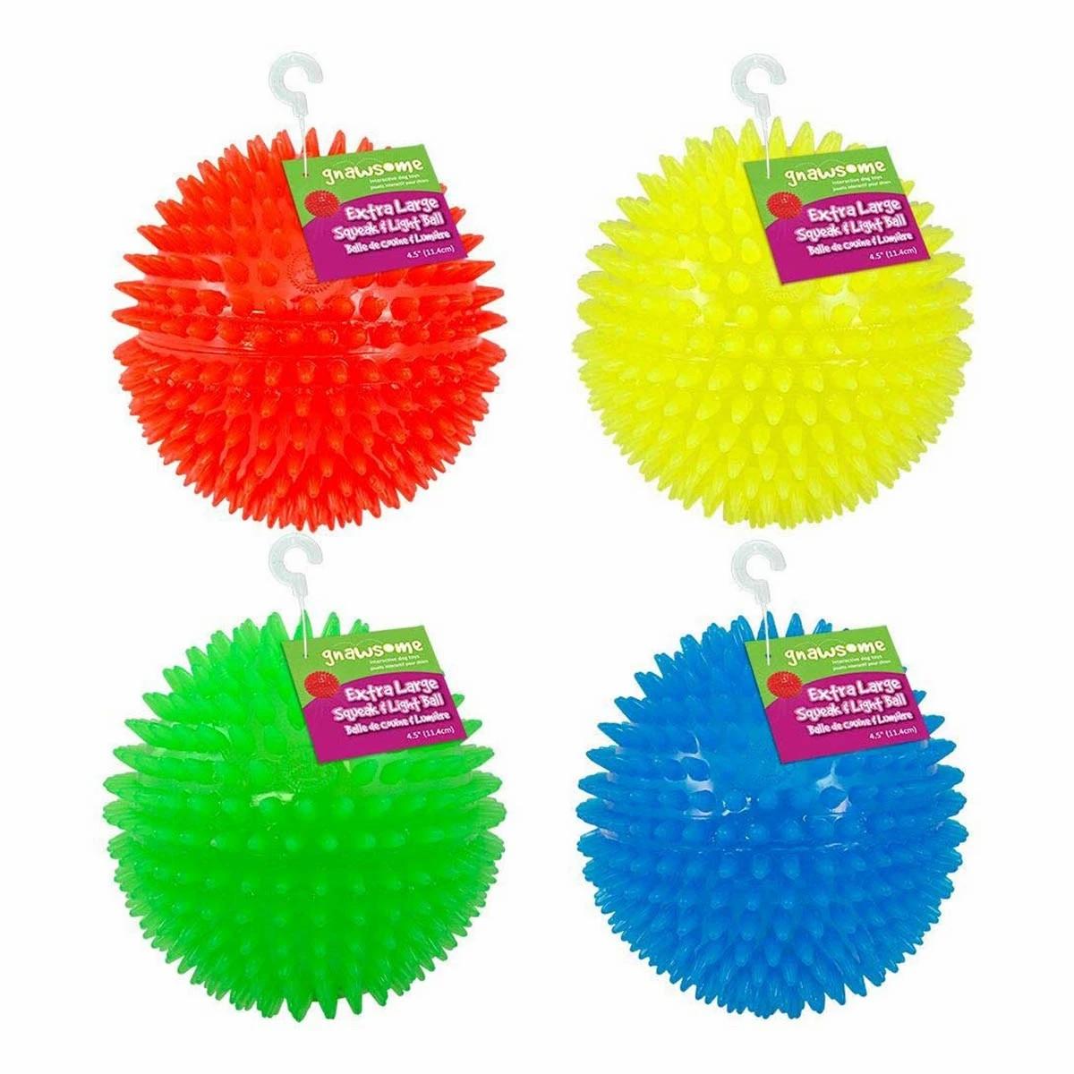 4.5″ Squeak & Light Ball Dog Fetch Toys