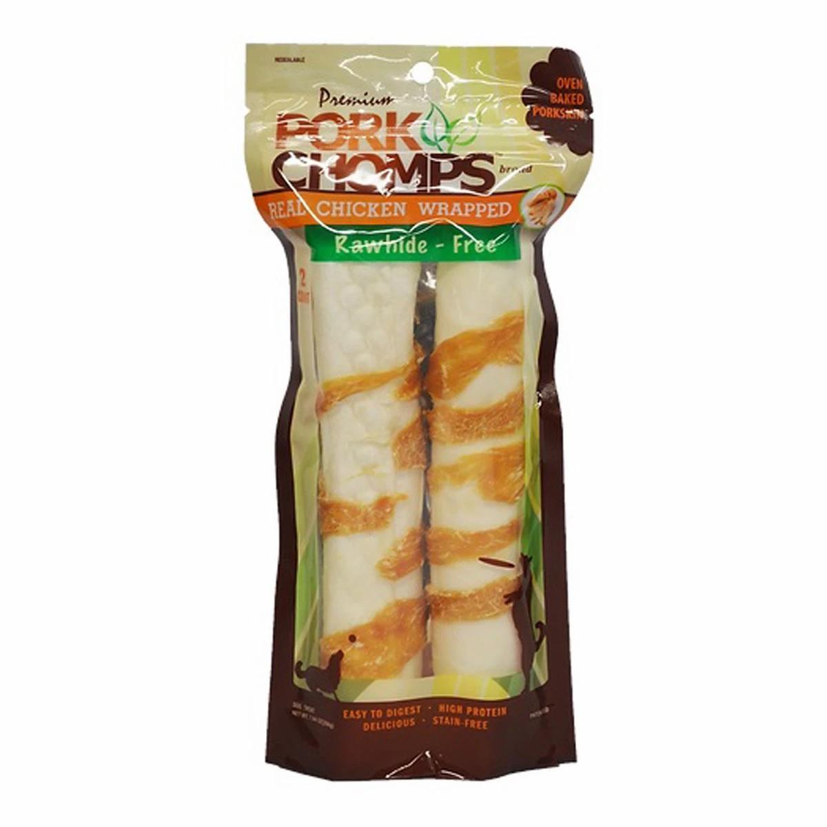 8-Inch Chicken Wrapped Rolls Dog Treats Dog Treats