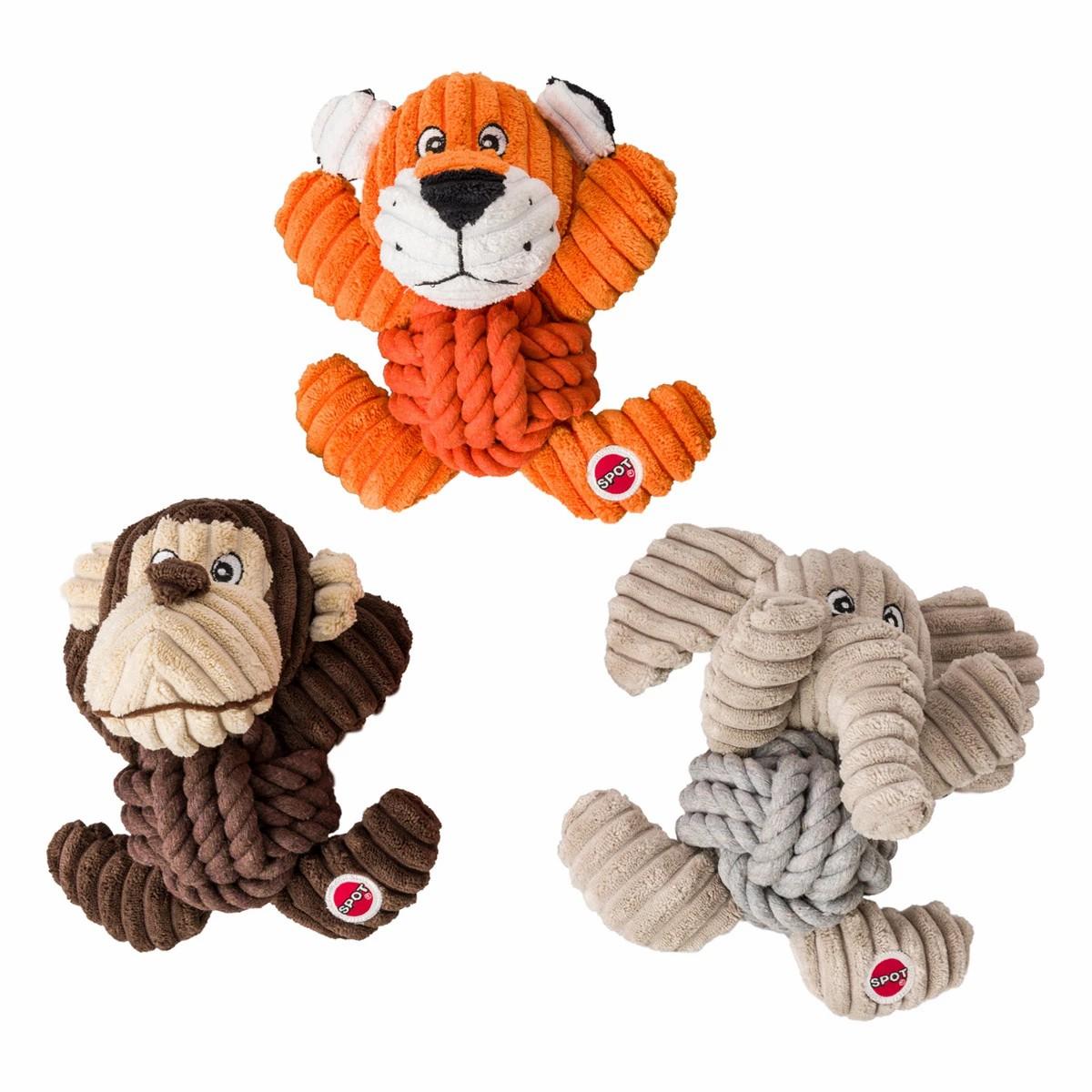 Assorted Knot-For-Nothing Dog Toy Dog Plush Toys