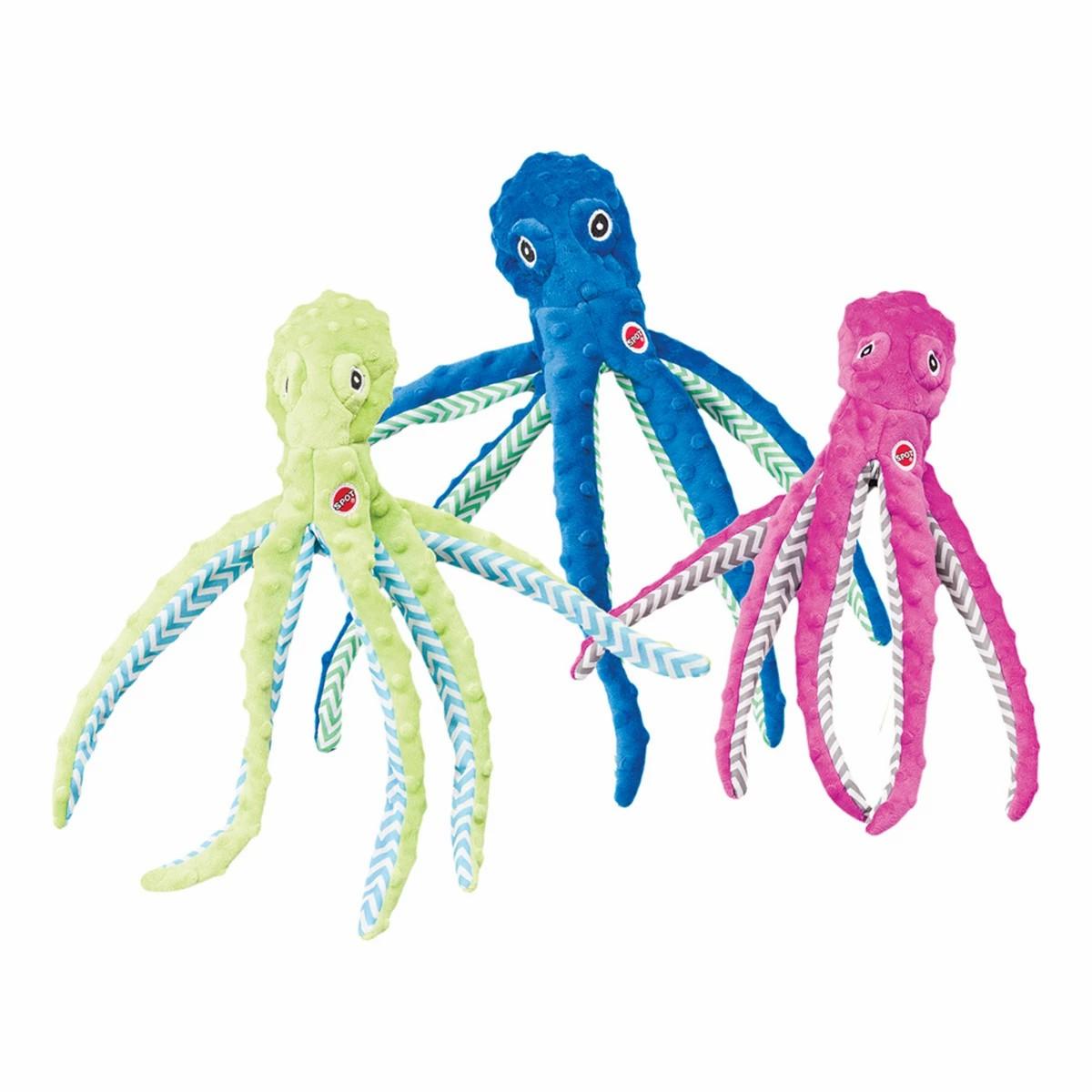 Assorted Skinneeez Extreme Octopus Dog Toy Dog Plush Toys