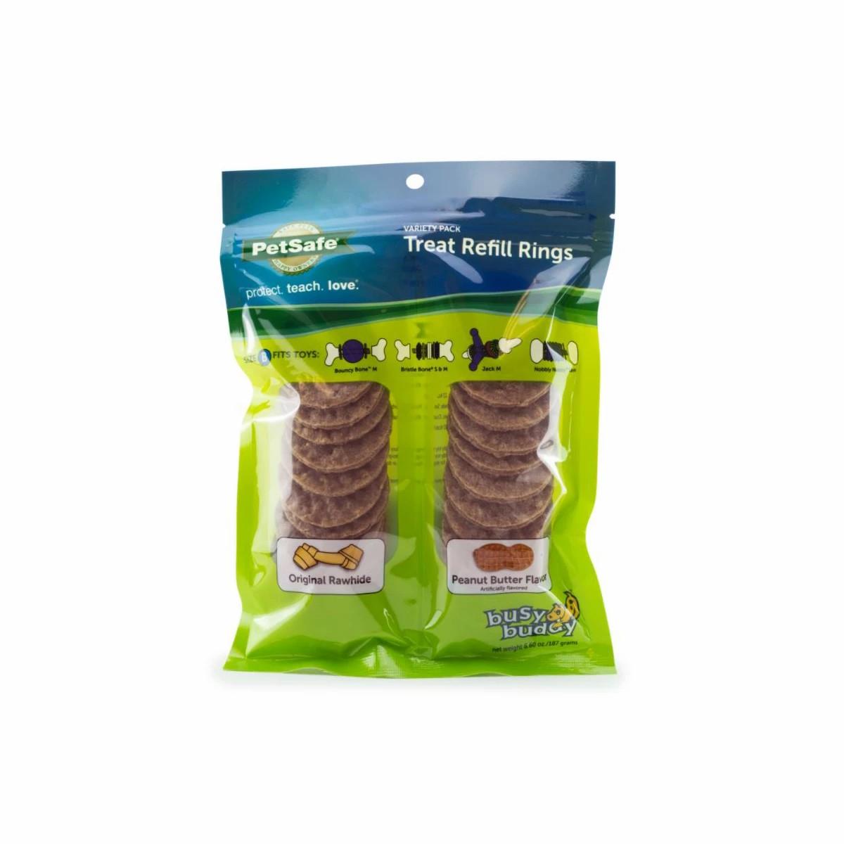 Busy Buddy Dog Treat Ring Variety Pack Dog Treats