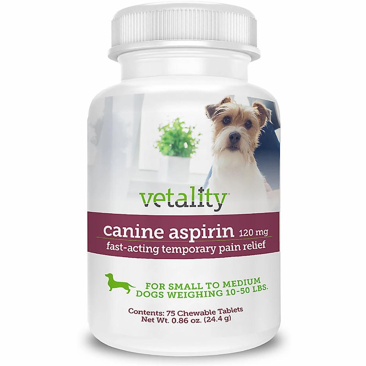 Canine Aspirin 75 Ct Small To Medium Dogs Pet Medical Supplies (Non Rx Items)