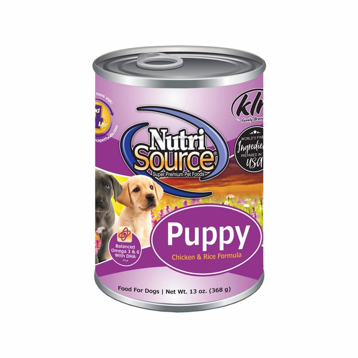 Chicken & Rice Puppy Canned Dog Food Dog Food