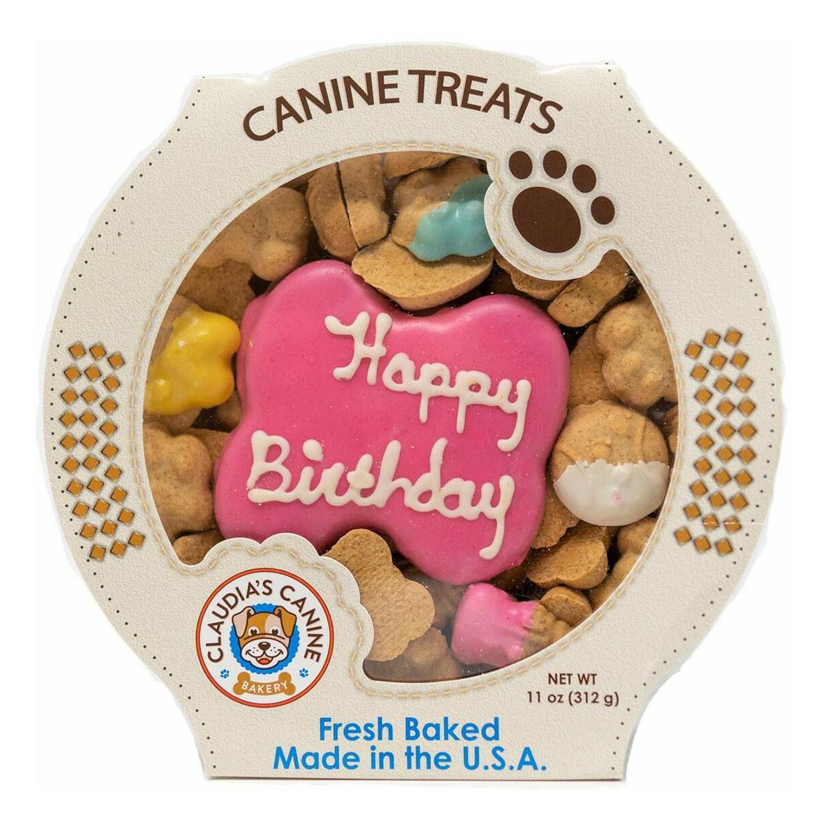 Claudia’s Canine Bakery Happy Birthday Dog Treat Dog Treats