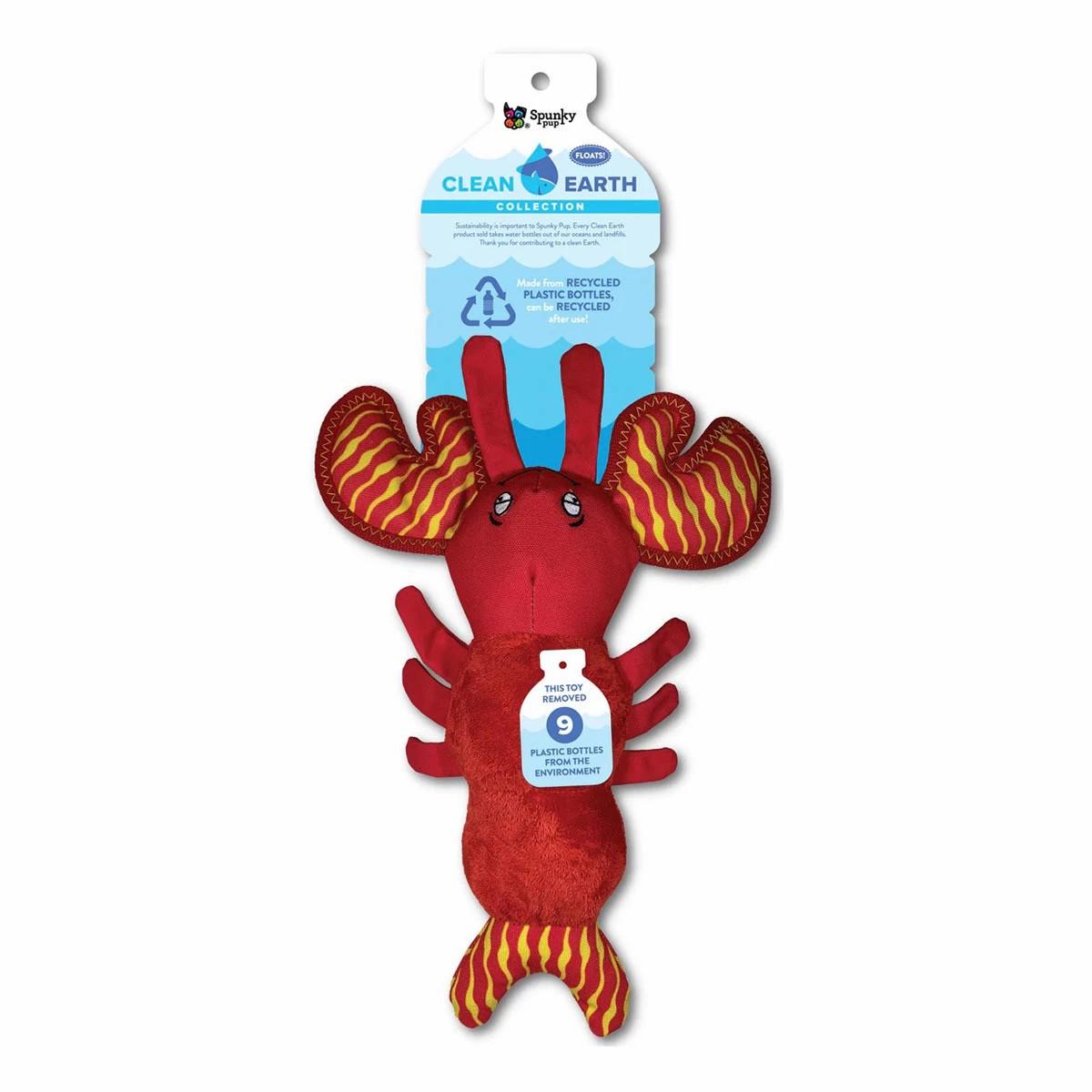 Clean Earth Plush Lobster Dog Toy Dog Plush Toys