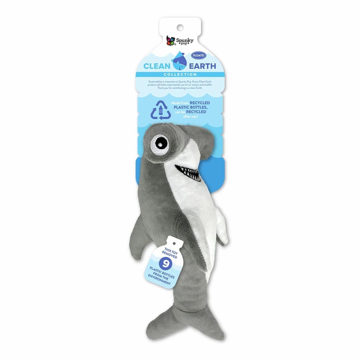 Clean Earth Plush Shark Dog Toy Dog Plush Toys