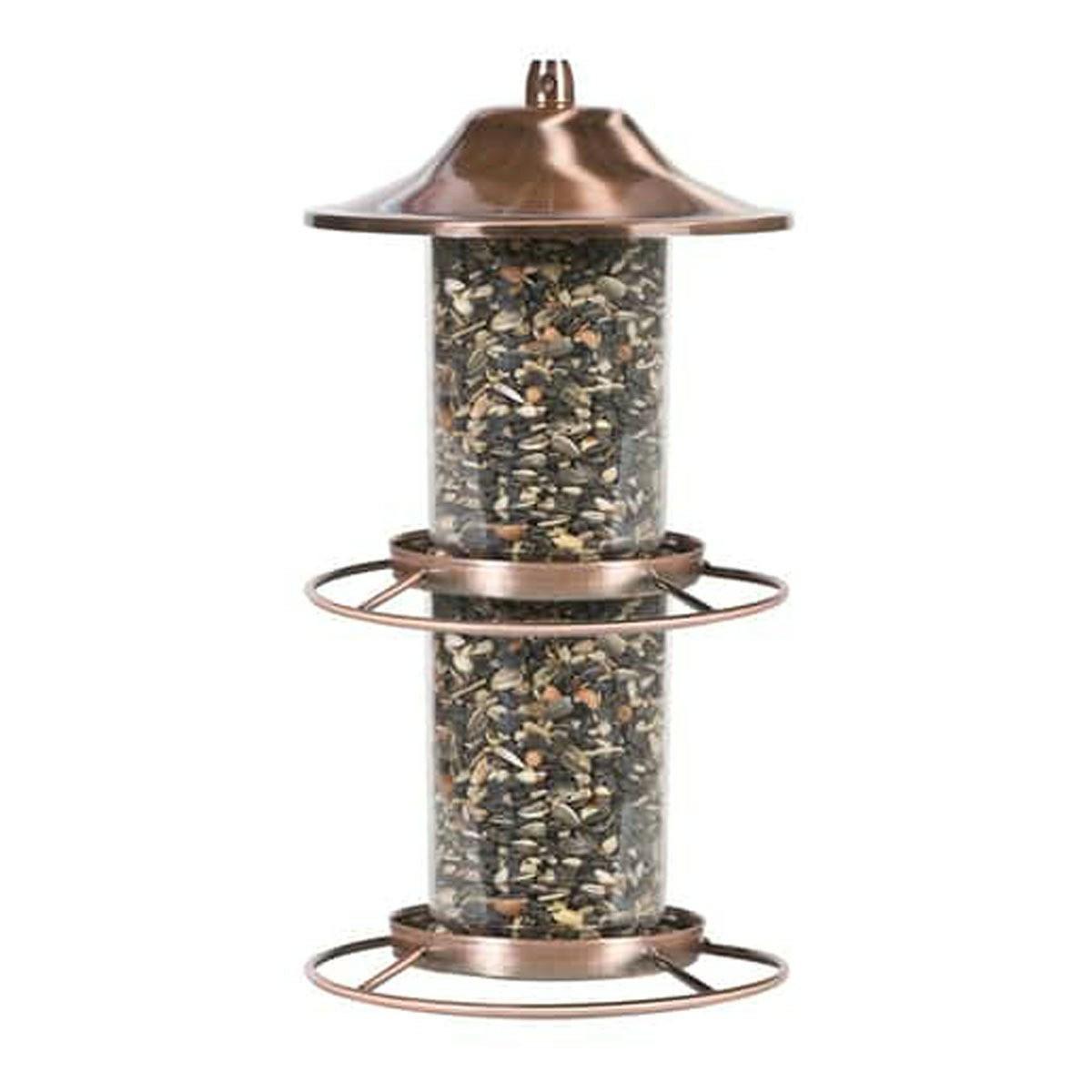 Copper Panorama Bird Feeder Bird Seed