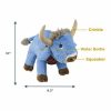 Crunch Blue Ox Dog Toy Dog Plush Toys