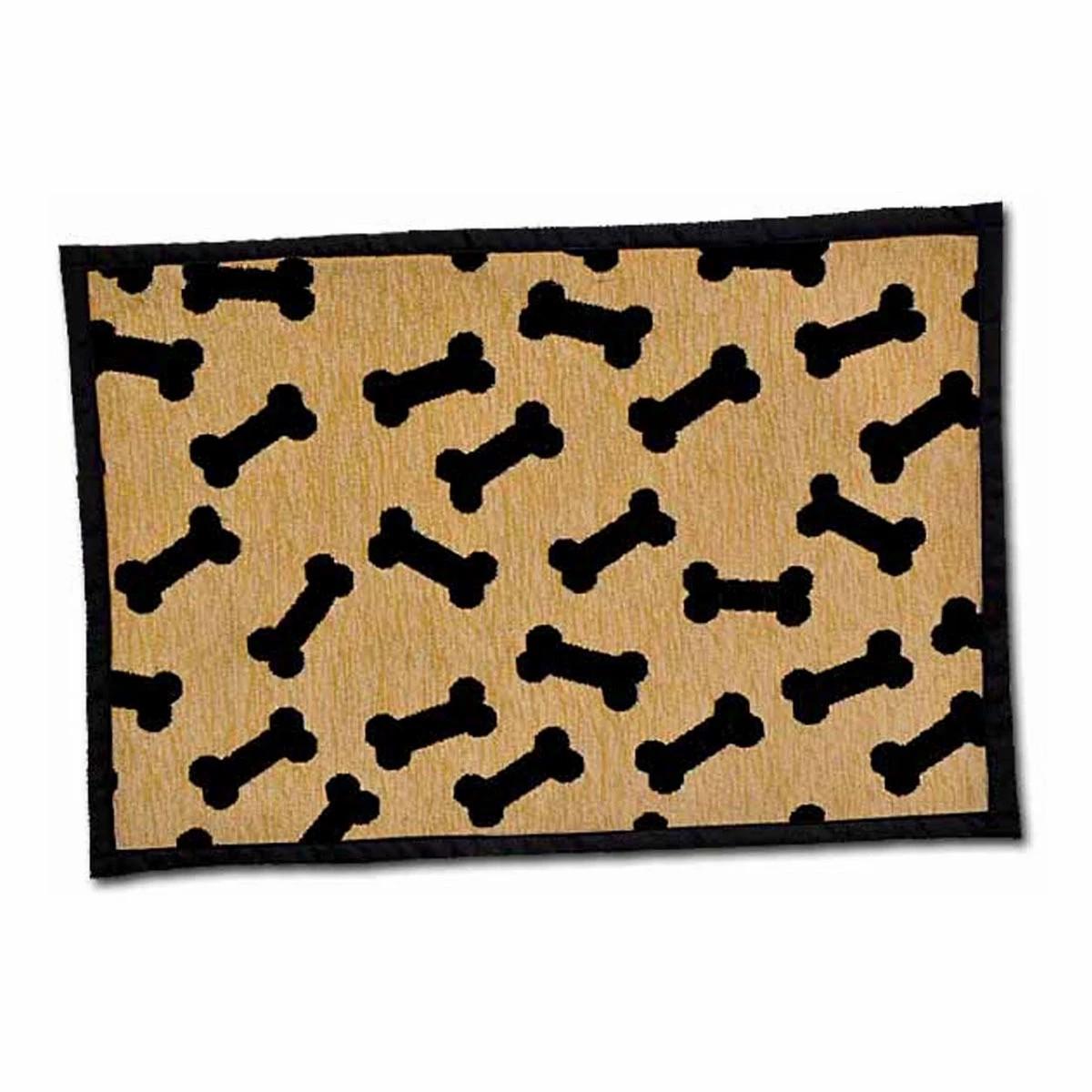 Dancing Bones Dog Mat Pet Beds & Pads