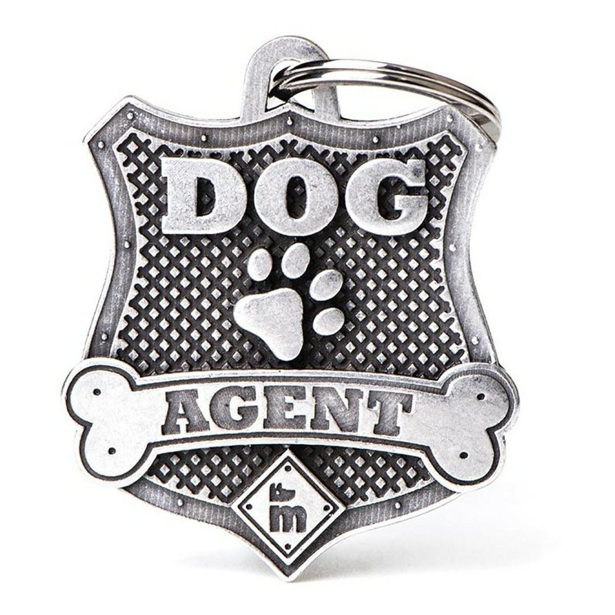 Dog Agent Badge Id Dog Tag Collars & Leashes