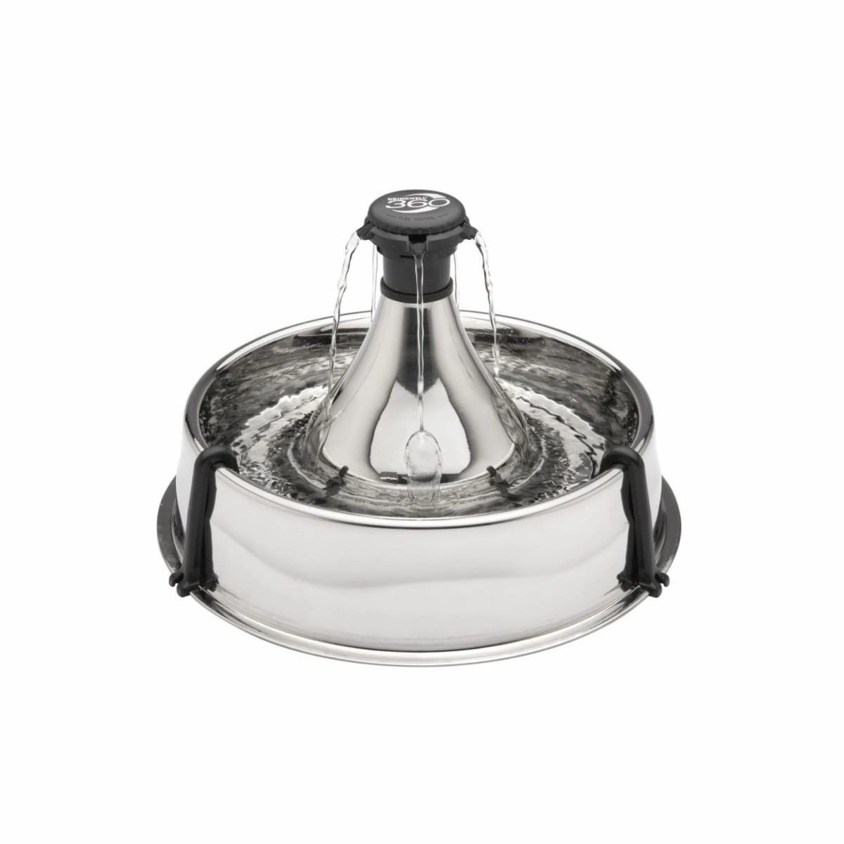 Drinkwell Stainless Multi-Pet Pet Fountain Bowls & Feeders