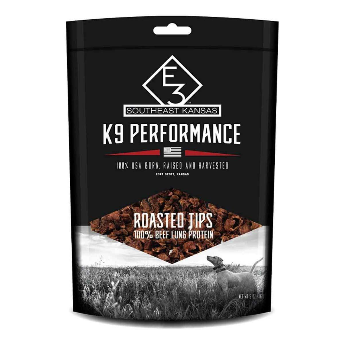 E3 Naturals Performance Roasted Tips Dog Treat Dog Treats