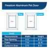 Freedom Aluminum Pet Door Dog Doors