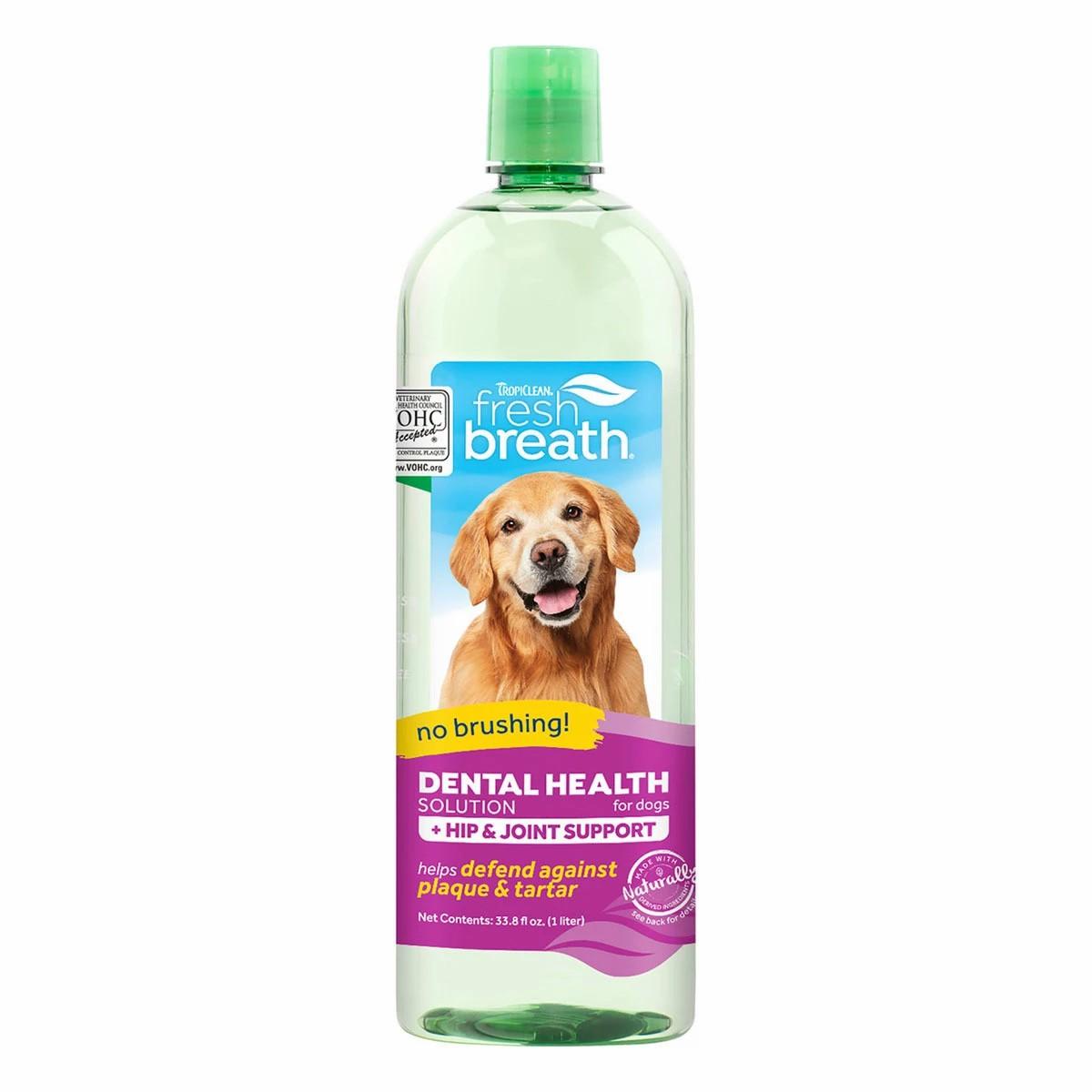 Fresh Breath Plus Hip & Joint Oral Care Water Additive Pet Brushes & Trimmers