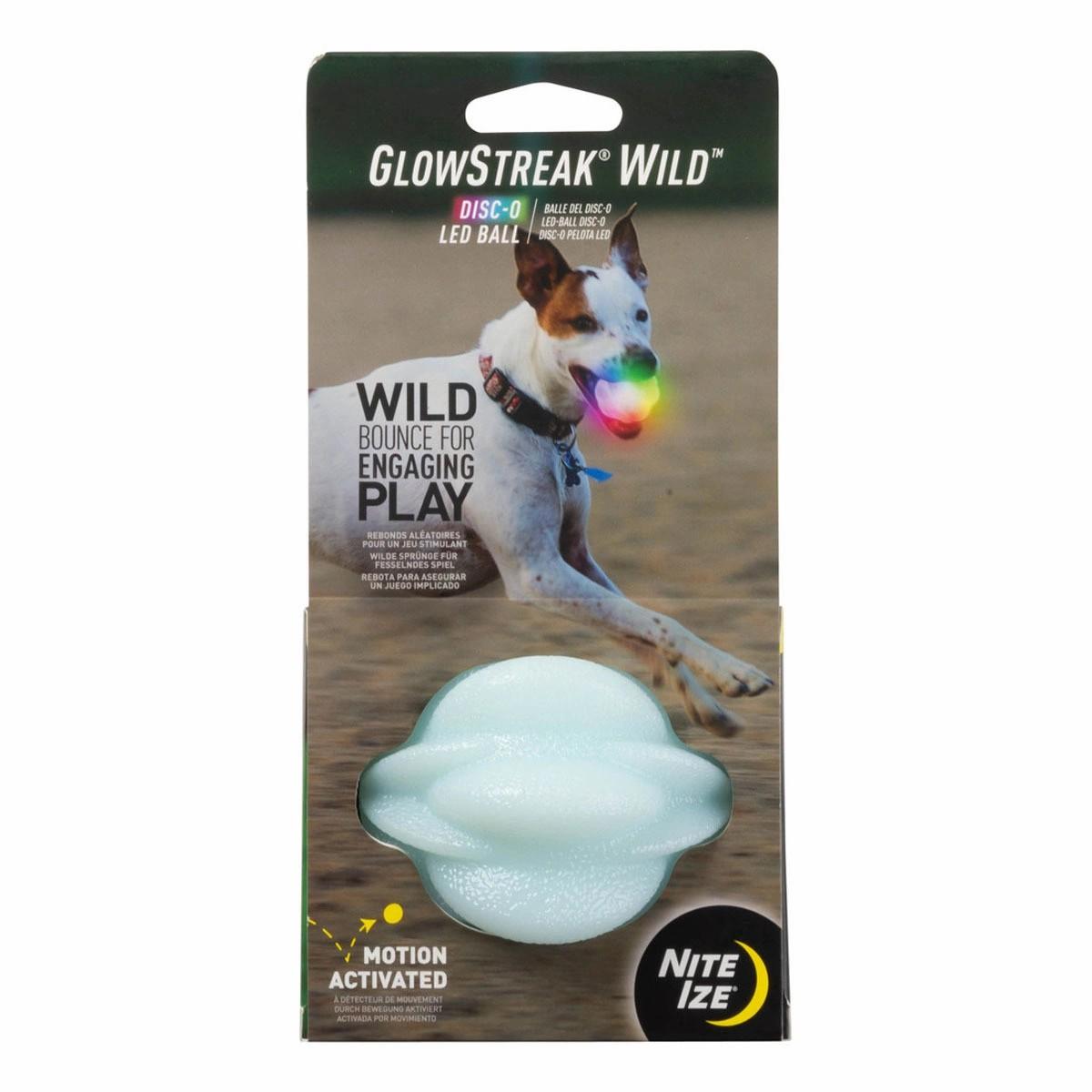 Glowstreak Wild Led Ball Dog Toy Dog Fetch Toys