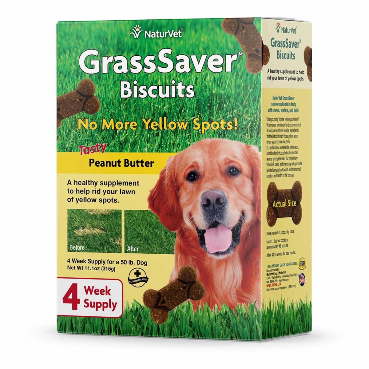 Grasssaver Peanut Butter Flavored Biscuits Pet Medical Supplies (Non Rx Items)