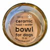 Grey Marble Dog Bowl Bowls & Feeders