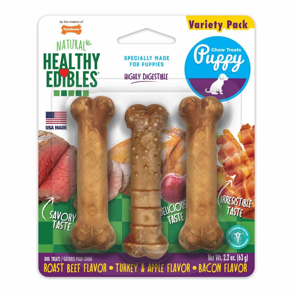 Healthy Edibles Long Lasting Variety Dog Chews Dog Treats