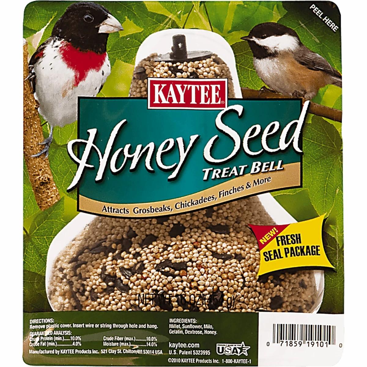 Honey Seed Treat Bird Bell Bird Seed