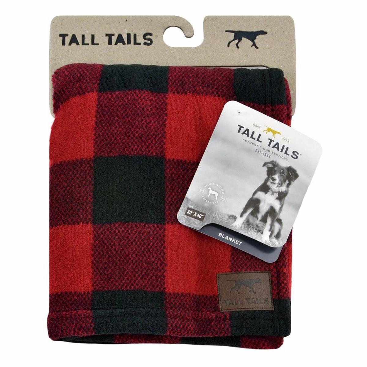 Hunter’s Plaid Fleece Dog Blanket Pet Beds & Pads