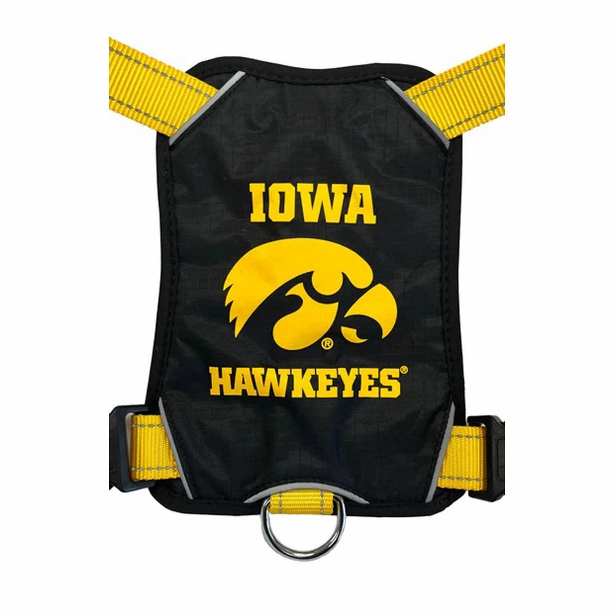 Iowa Hawkeyes Dog Harness Collars & Leashes