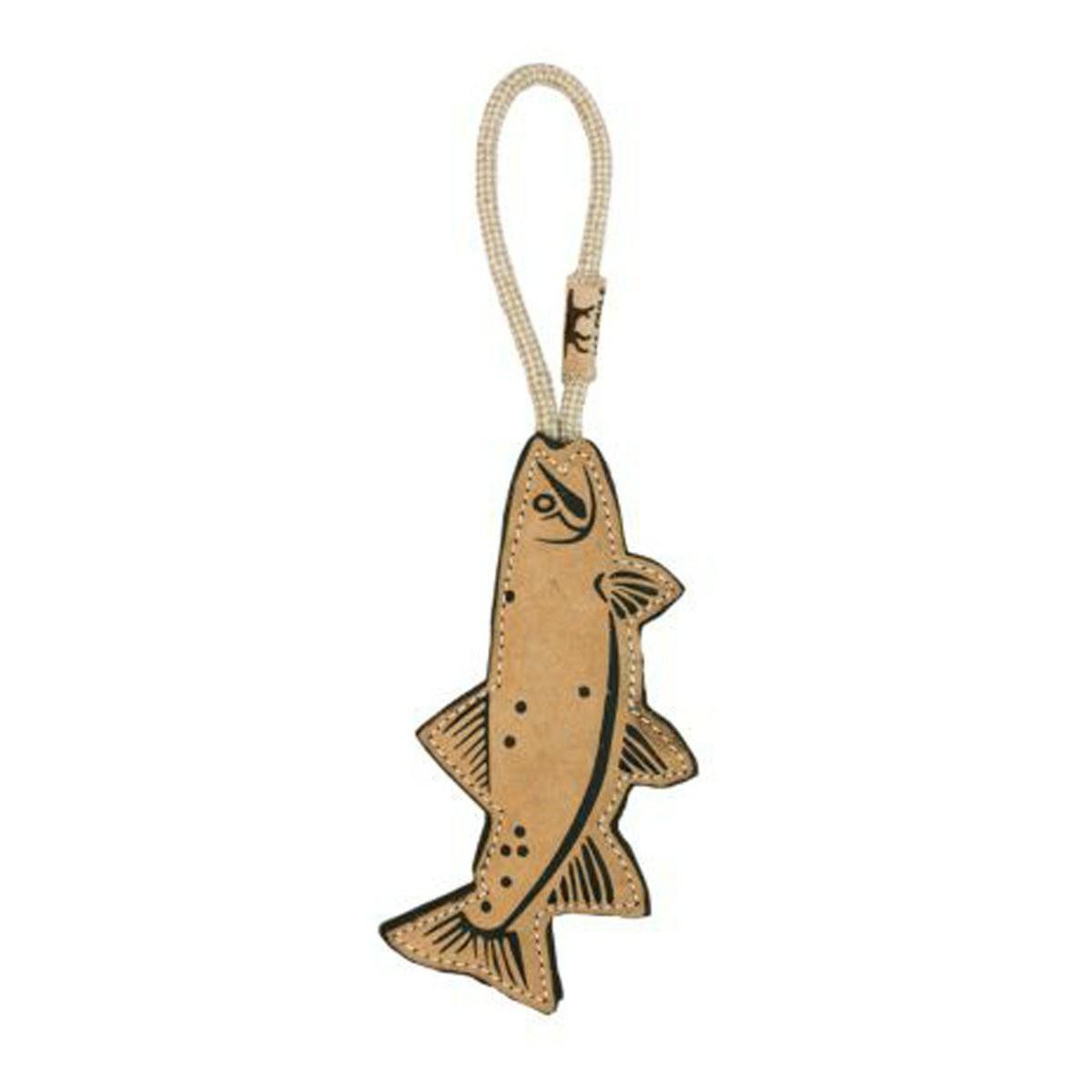 Leather Trout Dog Toy Pet Supplies