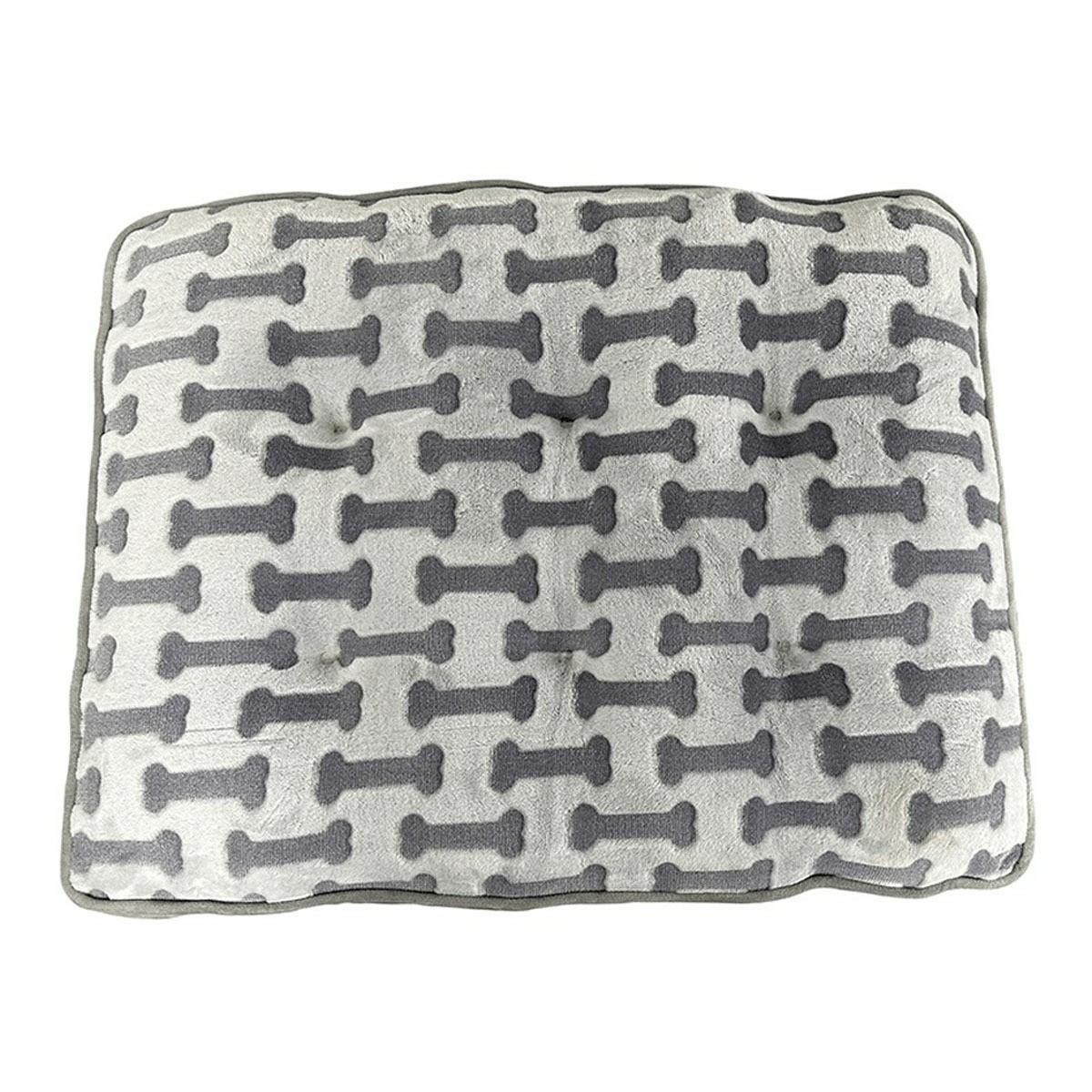 Luxe Bone Print Dog Bed Pet Beds & Pads