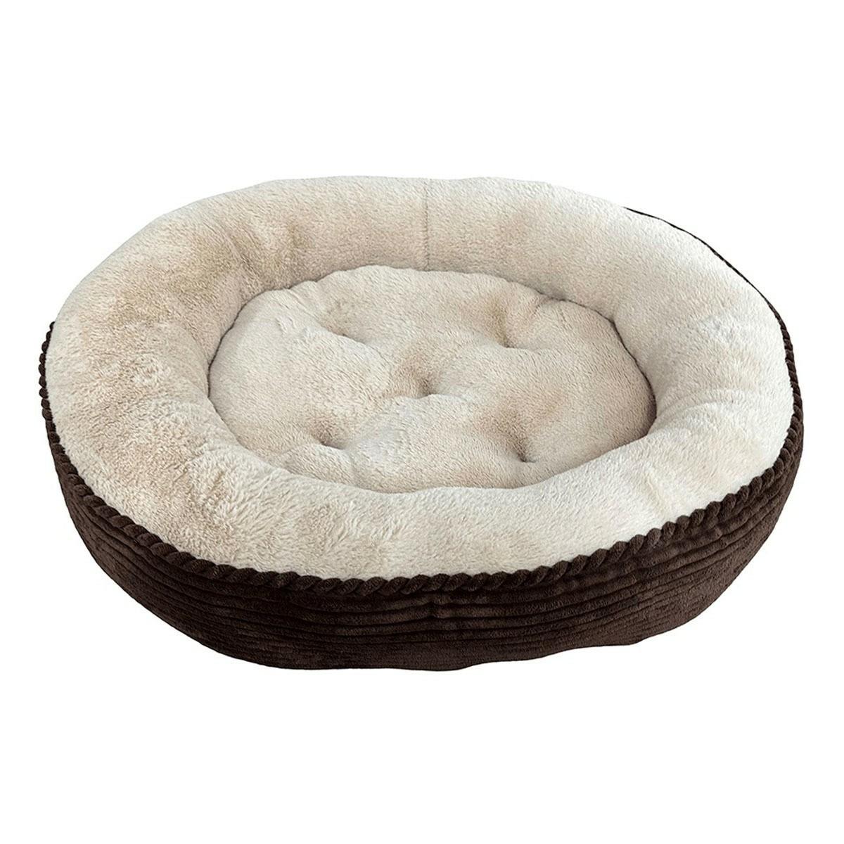 Luxe Round Dog Bed Pet Beds & Pads