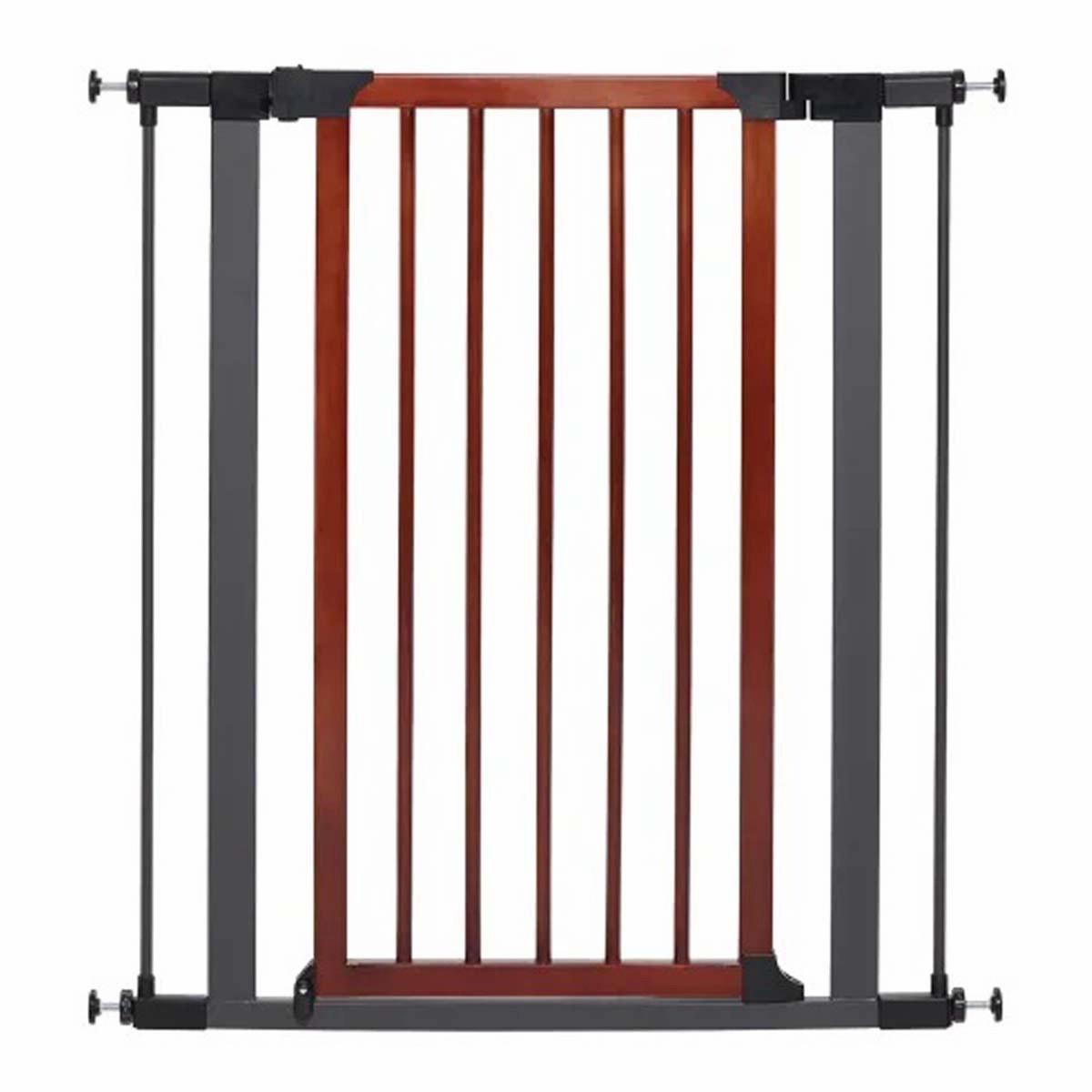 Midwest Walkthru Graphite Frame Steel Pet Gate Pet Fences & Barriers