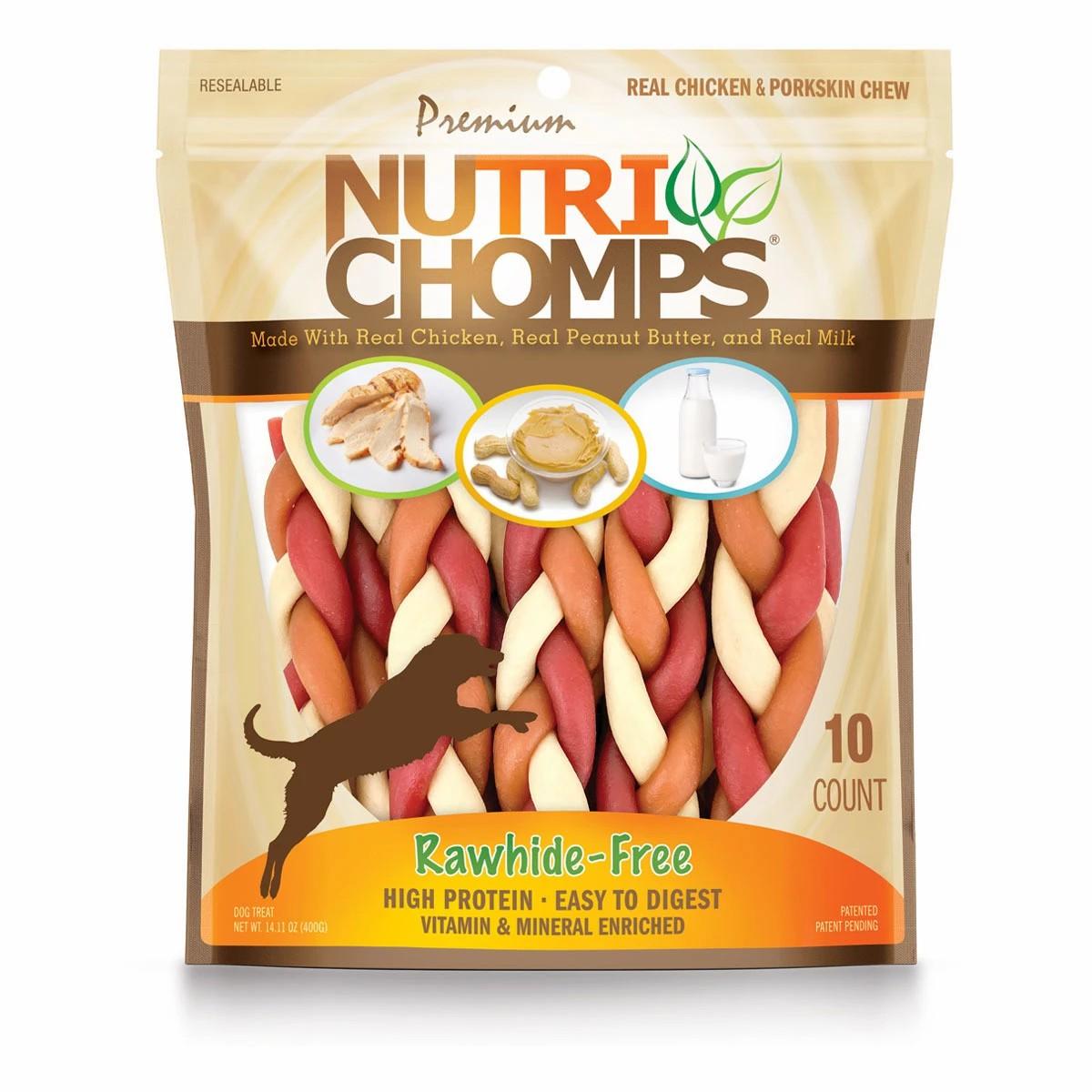 Mixed Flavor 6-Inch Braids 10 Count Dog Treats