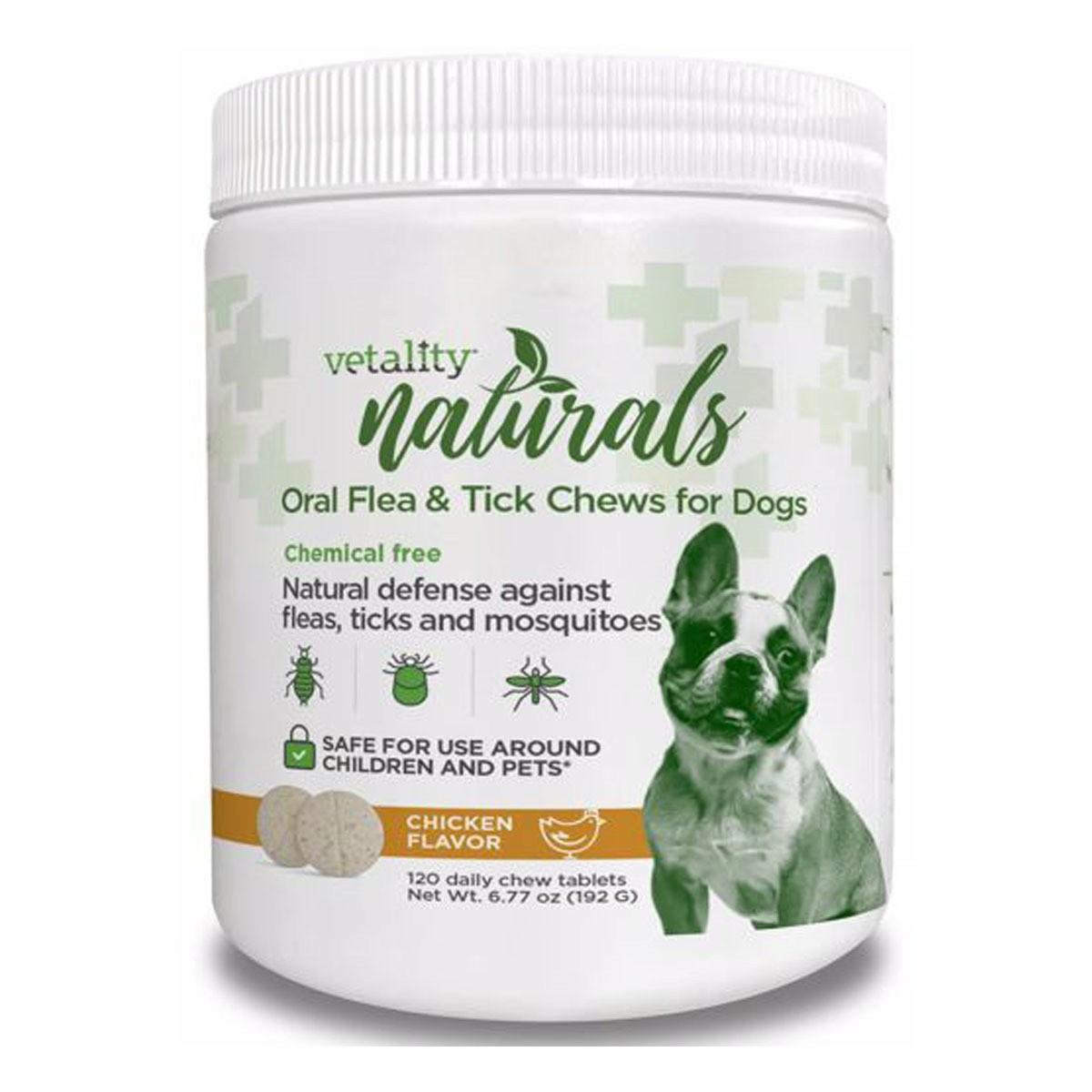 Naturals Oral Flea & Tick Dog Chews Flea & Tick Prevention