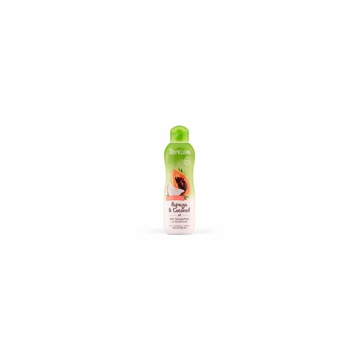 Papaya And Coconut Pet Shampoo And Conditioner Pet Grooming Supplies