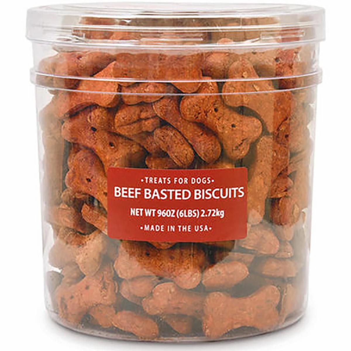 Pet Life Beef-Basted Biscuits Dog Treats