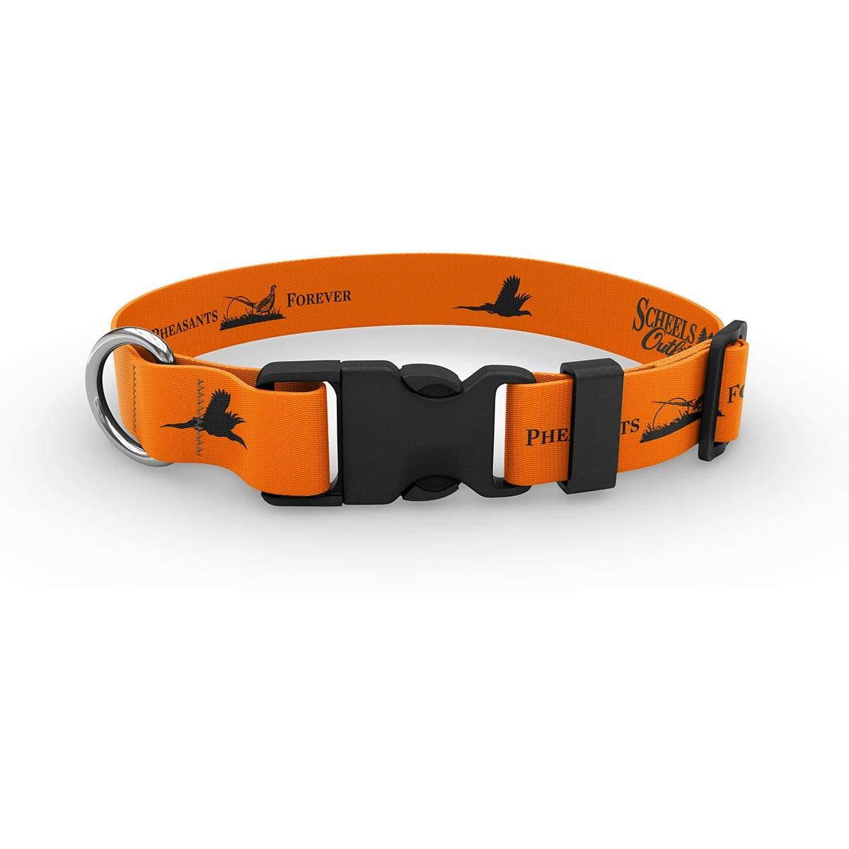 Pheasants Forever Dog Collar Collars & Leashes