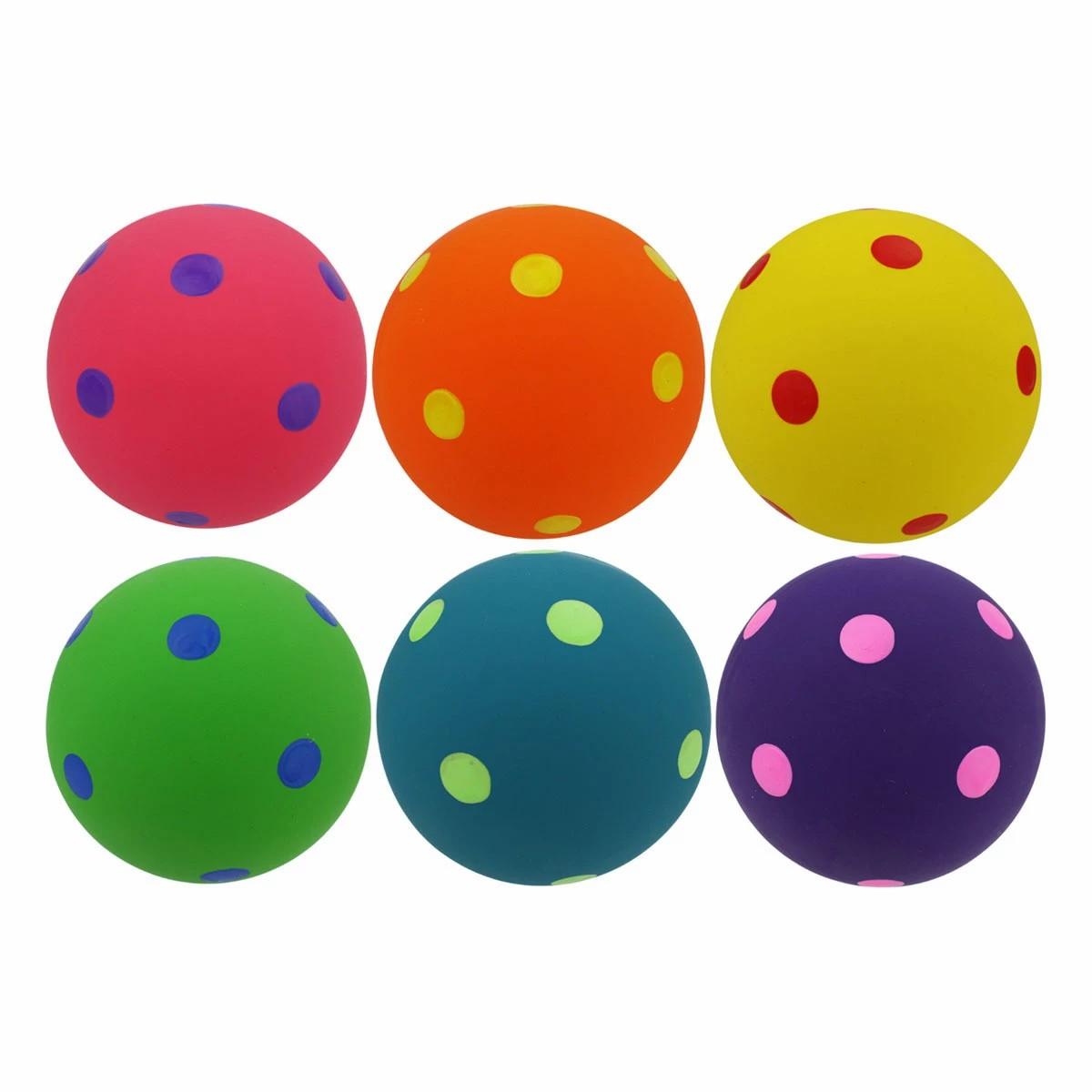 Polka-Dot Balls Dog Toys Dog Fetch Toys