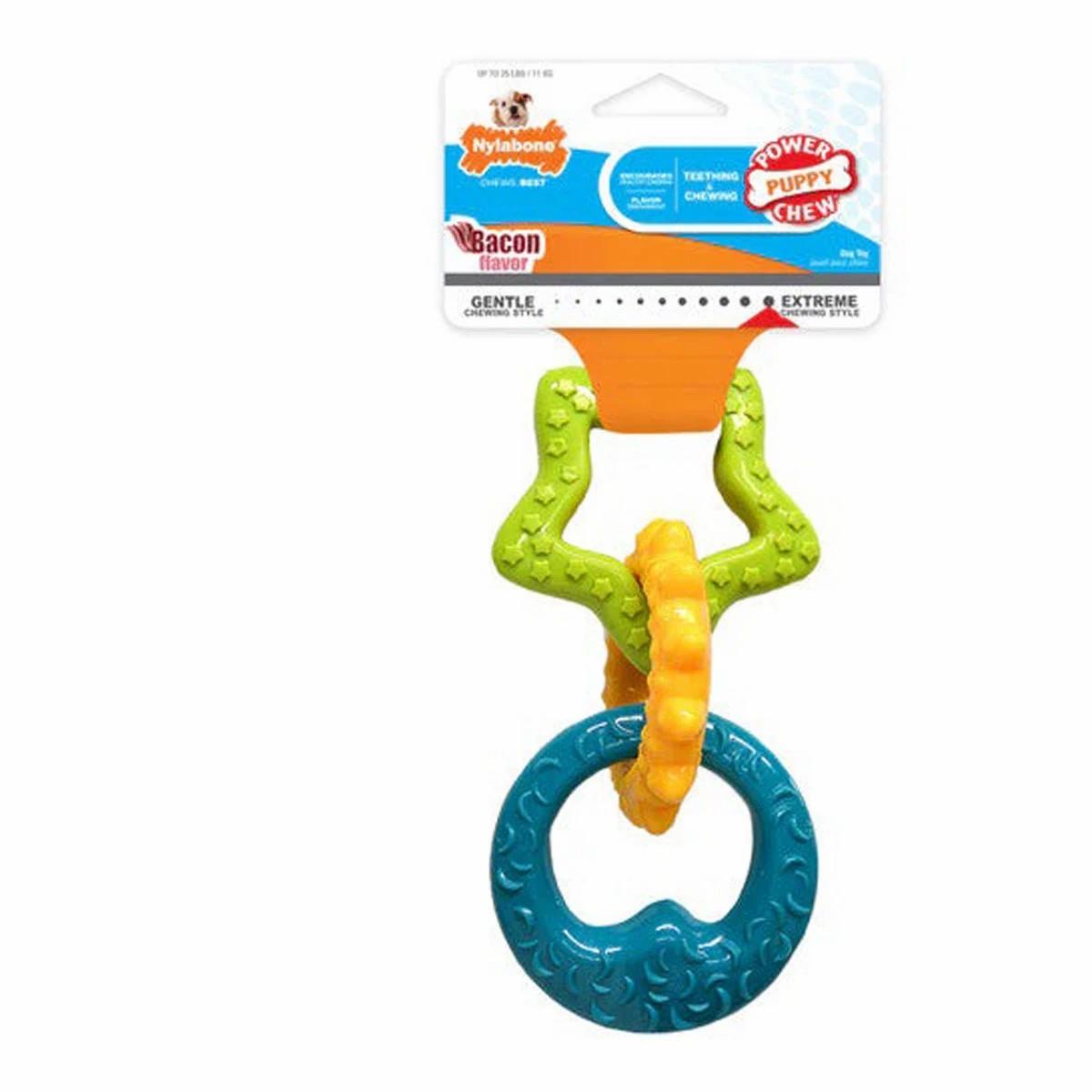 Puppy Power Teething Rings Dog Toy Dog Chew Toys