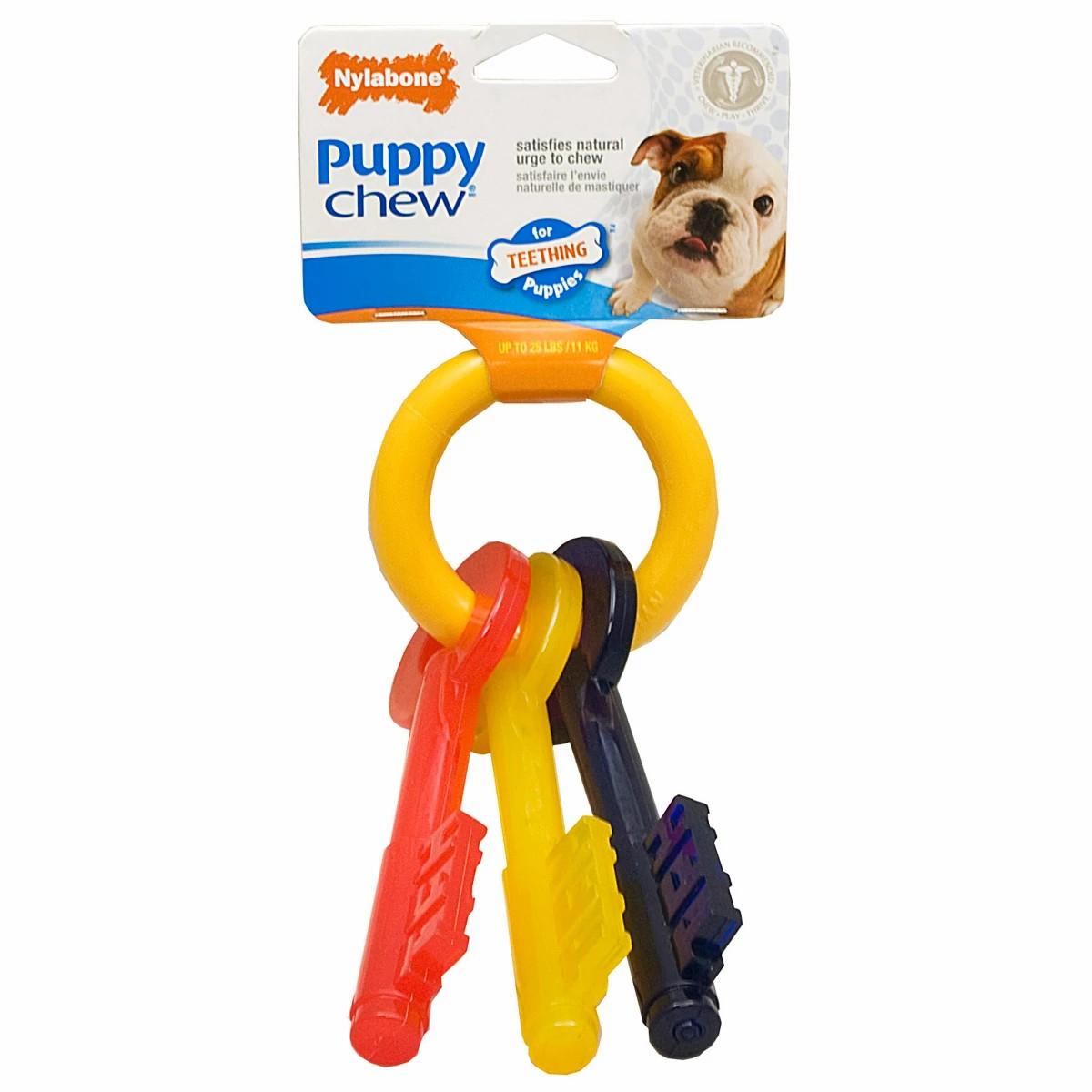 Puppy Teething Keys Dog Chew Toys