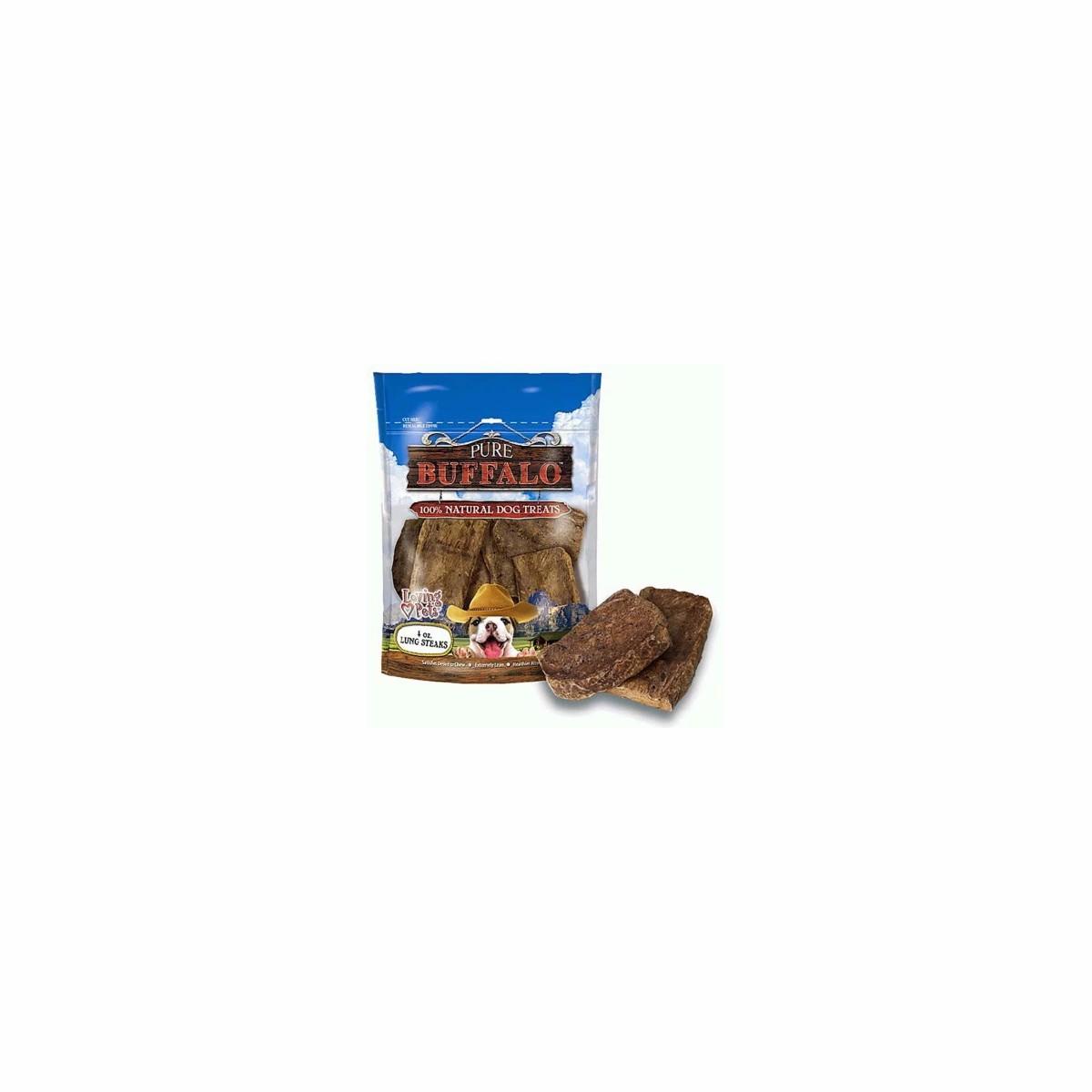 Pure Buffalo Lung Steak Dog Treats Dog Treats