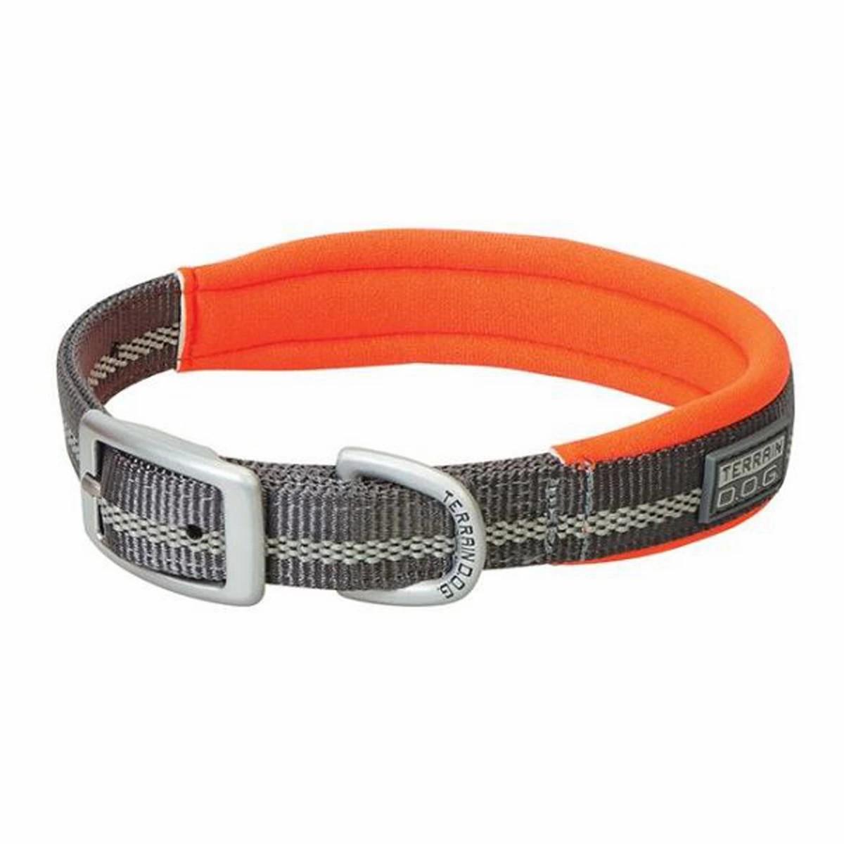 Reflective Neoprene Lined 3/4″ Dog Collar Collars & Leashes