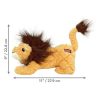 Scampers Lion Dog Toy Dog Plush Toys