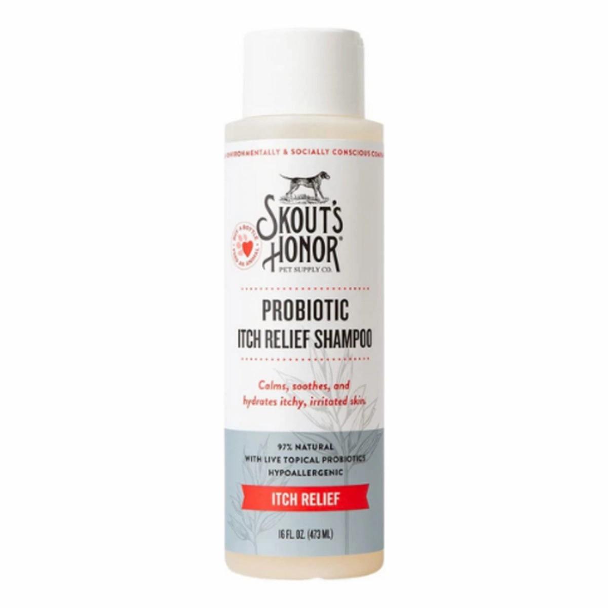 Skout’s Honor Probiotic Itch Relief Shampoo Pet Grooming Supplies