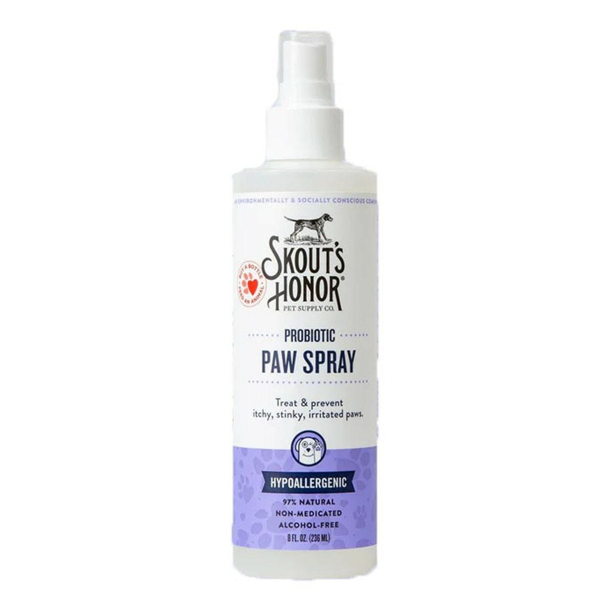 Skout’s Honor Probiotic Paw Dog Spray Pet Brushes & Trimmers