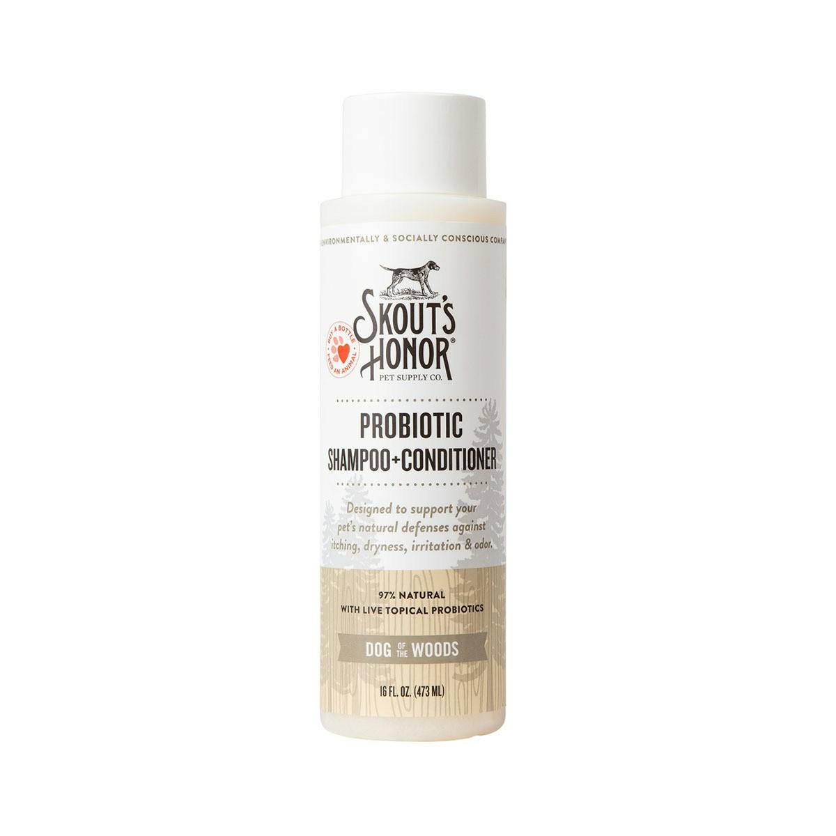 Skout’s Honor Probiotic Shampoo + Conditioner Pet Grooming Supplies