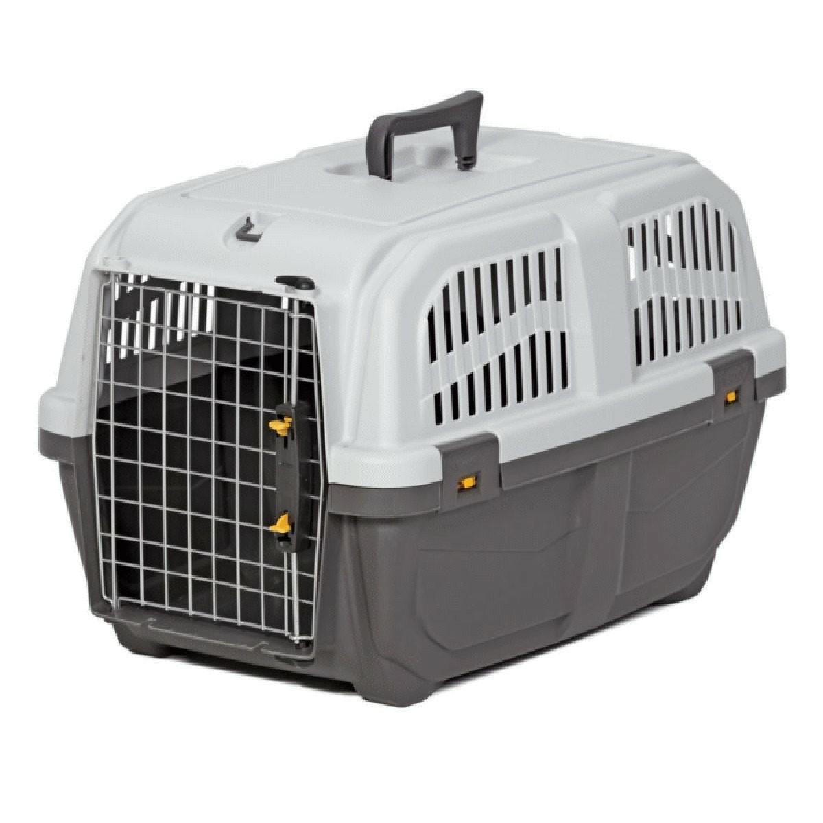 Skudo Single Door Plastic Pet Carrier Kennels