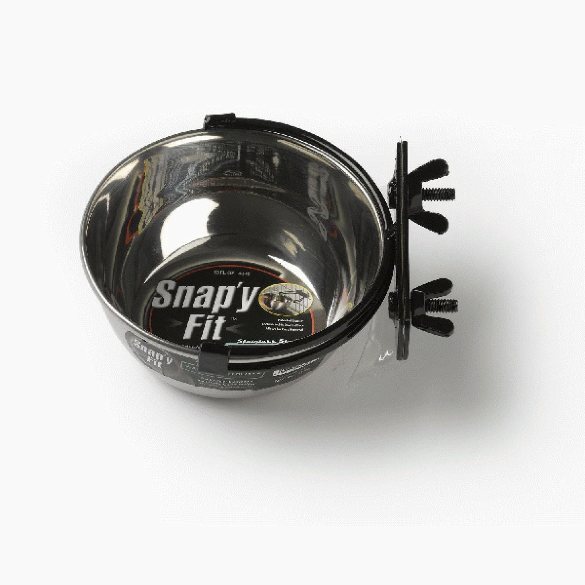 Snap’Y Fit Water And Feed Bowl Bowls & Feeders