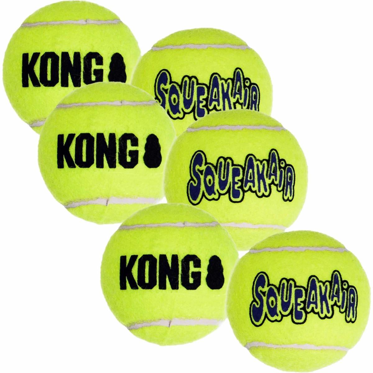 Squeakair Ball 6 Pack Dog Fetch Toys