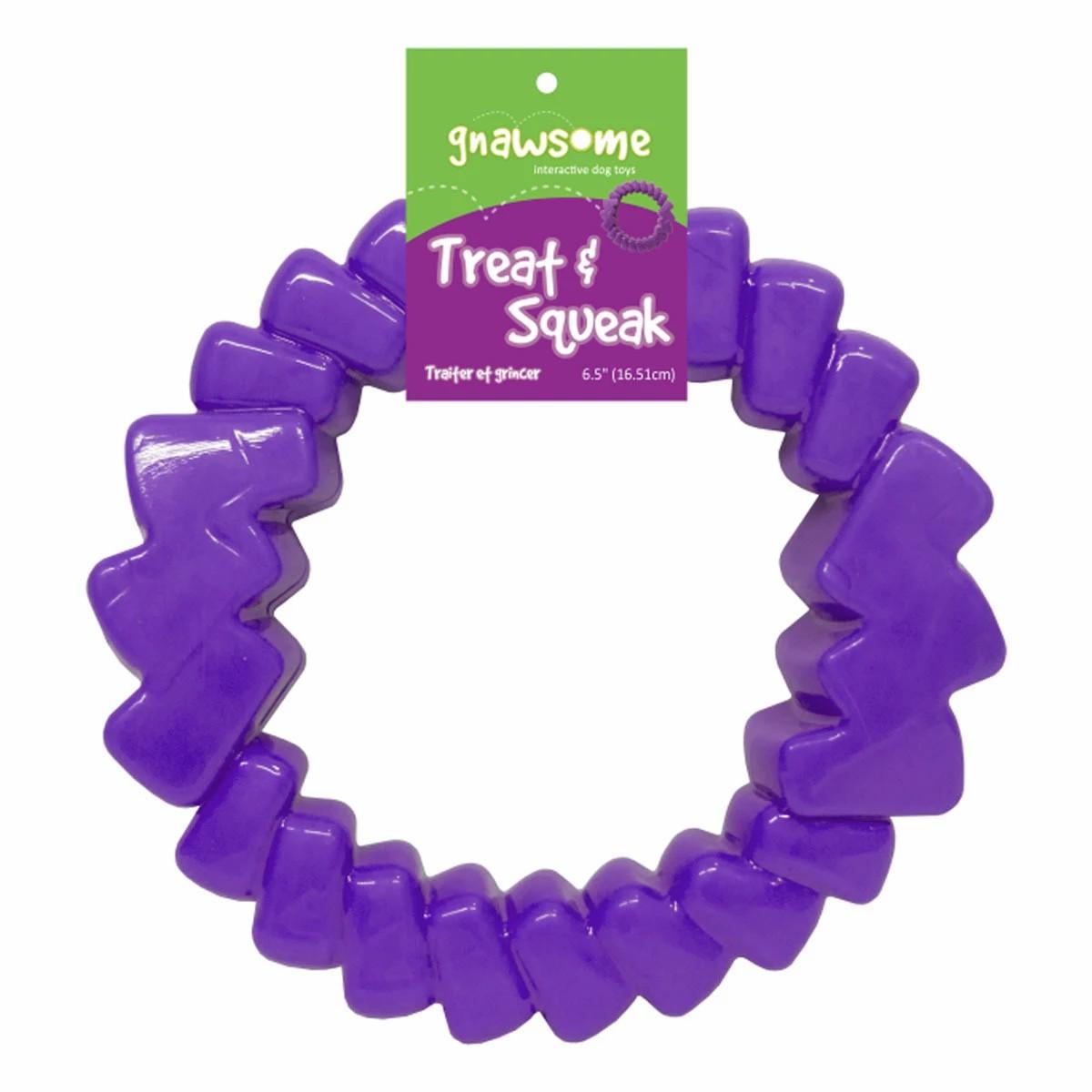 Treat & Squeak Dog Toy Dog Fetch Toys